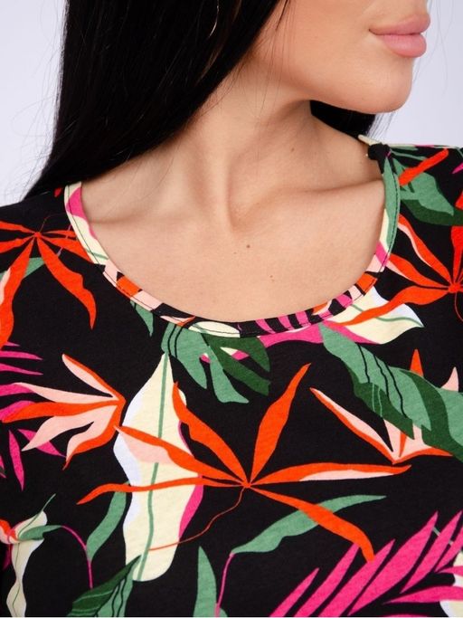 Платье Волан малина, трикотаж  фото 6