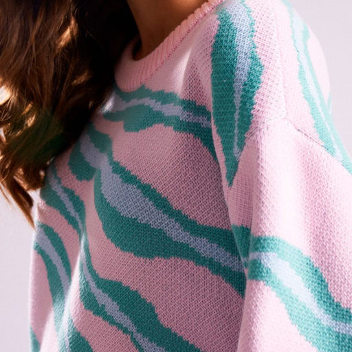 SS-2426 джемпер женский роза