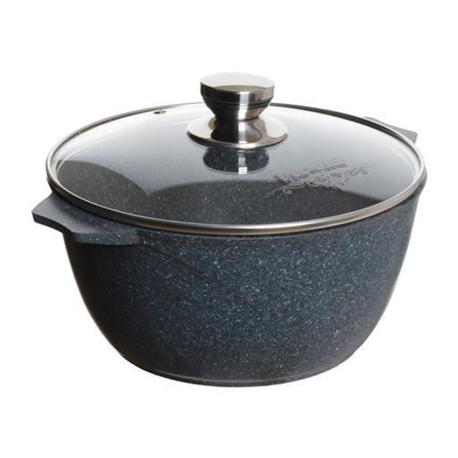 Кастрюля 10л АП "Premium" (blue).арт. 410903 /МЕЧТА/