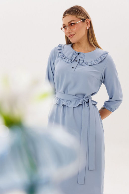 Платье ANELLI 1773 незабудка  фото 9