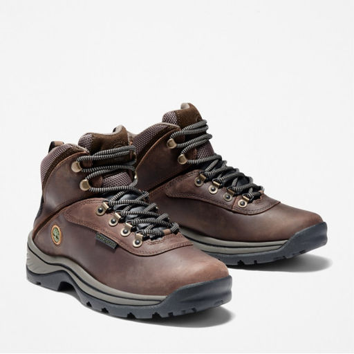 Женские ботинки Timberland White Ledge Boot Mid Lace Up WP коричневые фото 4