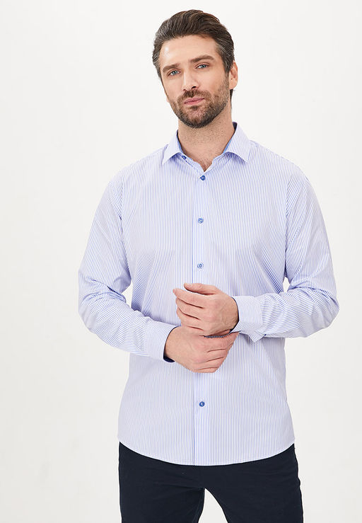 Сорочка мужская длинный рукав GREG 121/231/7305/Z/1  фото 8