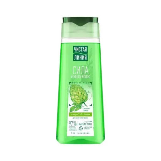 ЧИСТ.ЛИНИЯ д/волос шампунь 250мл 2в1 на отваре целеб.трав