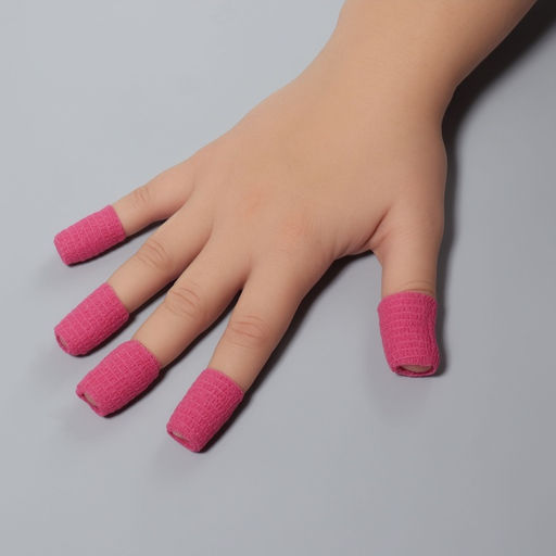 Лента бандажная защитная, для пальцев, 2.5 см, 3 м, МИКС