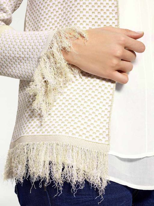 Кардиган, песочный - Patrizia dini фото 4