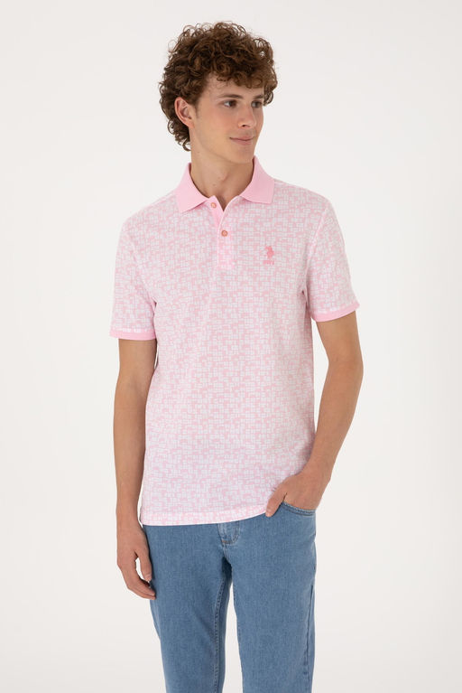 Erkek A__k Pembe Ti__rt Sepette S_rpriz _ndirim - U.s. polo assn фото 3