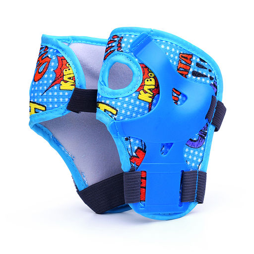Комплект защиты для катания (цвет синий)
