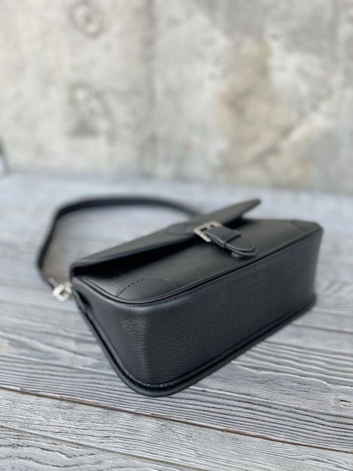 Женская кожаная сумка через плечо 33012 Блек - Sergio valentini фото 5