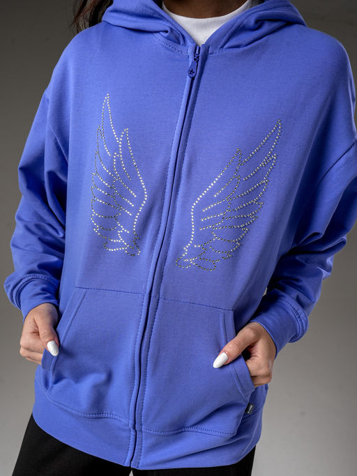 Толстовка лавандовый 241253801 - Nota bene фото 6