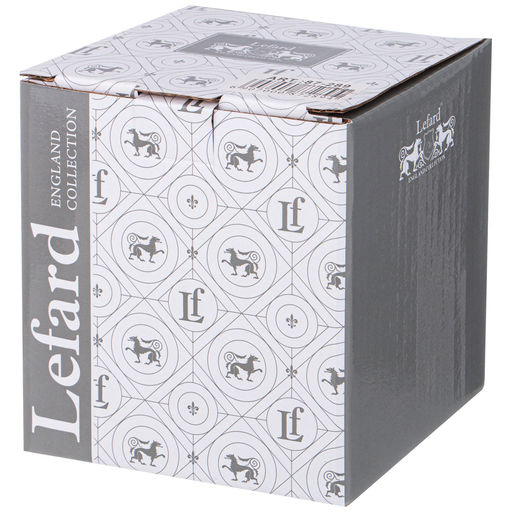 КРУЖКА ЗАВАРОЧНАЯ LEFARD BON APPETIT С МЕТАЛЛ. СИТОМ И ФАРФОР. КРЫШКОЙ 320 МЛ  фото 2