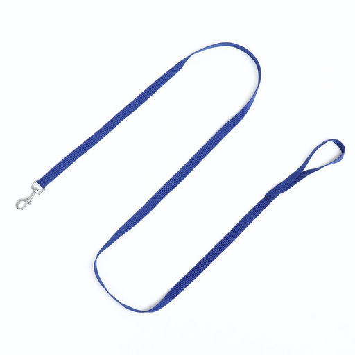 Комплект Sport+, L, поводок 120 x 1,5 см, ОШ 49-56 см, ОГ 56-68 см, вес животного 20-28 кг, синий 9 - Пижон фото 9