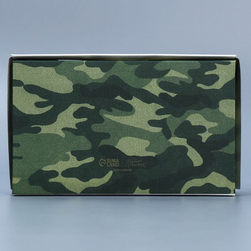 Цена за 5 шт. Кондитерская упаковка, коробка с ламинацией «23 февраля», 20×12×4 см