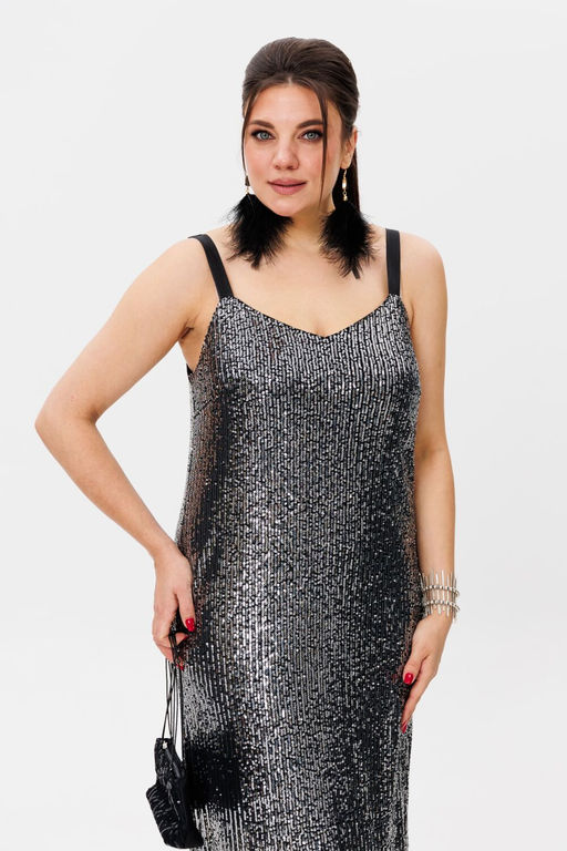 Платье ANELLI 1507 струящийся водопад  фото 2