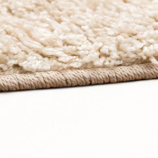 Ковёр Фризе Шегги, цвет меланж, овал 100х200 см - Витебские ковры фото 4