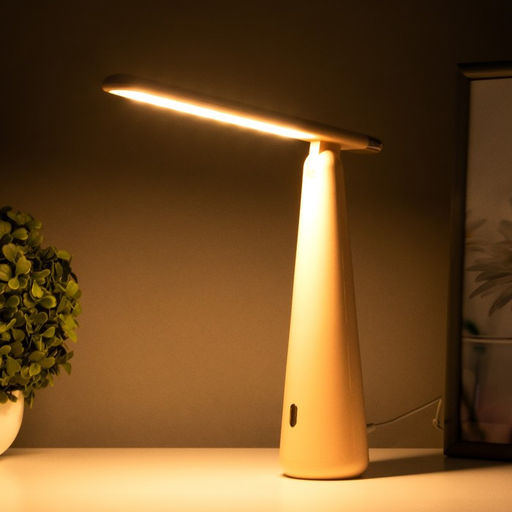 Лампа настольная RISALUX «Страйк», светодиодная, 3 режима, USB, розовая, 6.8×6.8×28.5 см