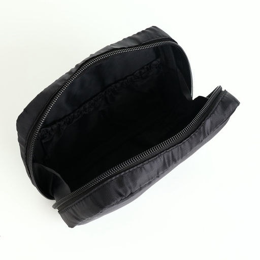 Косметичка - органайзер дорожная женская на молнии, с карманами, чёрная - Simaland фото 5