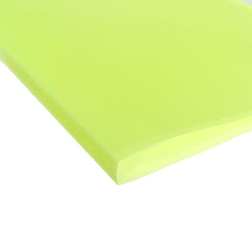 Папка с 30 вкладышами А4, 500 мкм, Calligrata, неон, жёлтая  фото 4