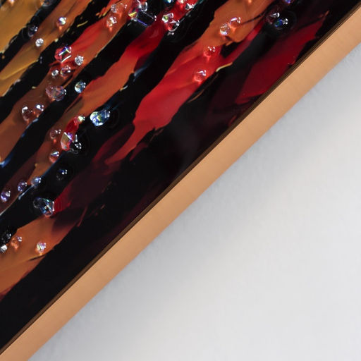 Картина акрил «Вечернее свидание», 60×39.5 см