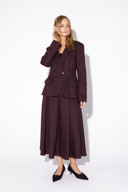 Жакет Pirs 5568 бургунди  фото 4
