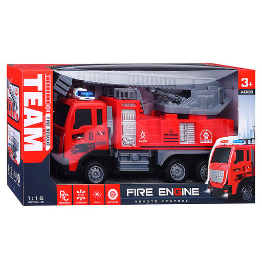 Машина  на Р/У, 27 MHz "Пожарная машина" в коробке