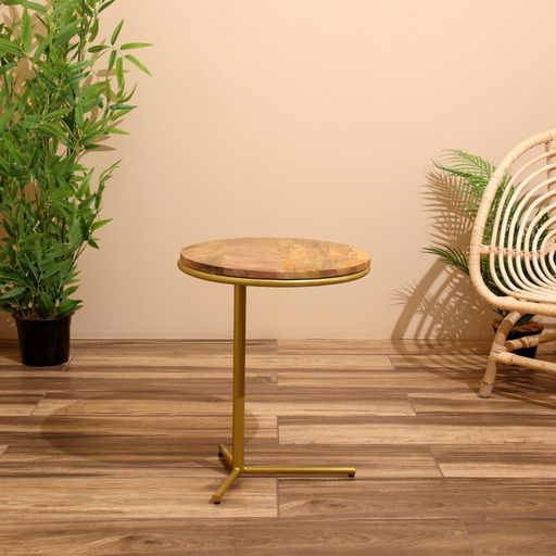 Столик кофейный, 40×40×53 см, манговое дерево