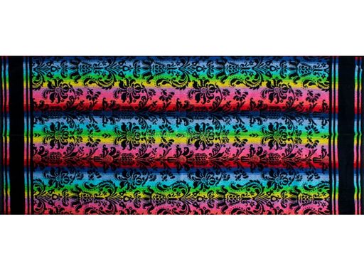 6с102.411ж1 Париж (т.радужка) Полотенце махровое 67х150см