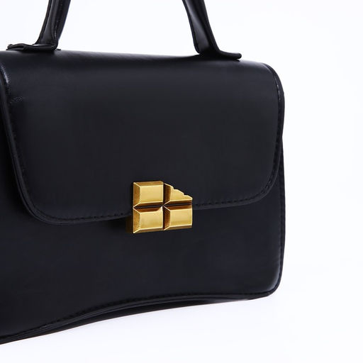 Сумка-мессенджер на магните, цвет чёрный - Simaland фото 8