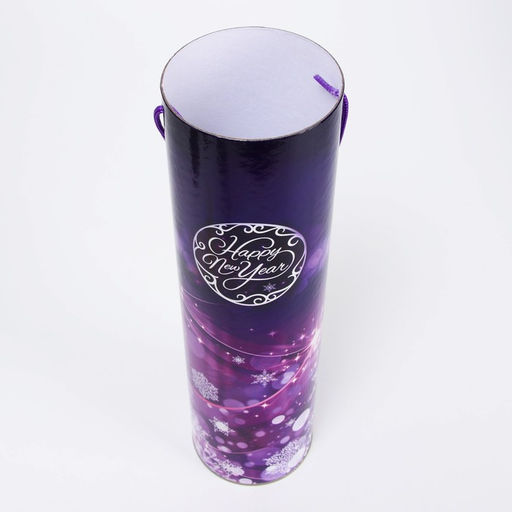 Подарочная коробка, тубус Happy New Year 92×350 мм