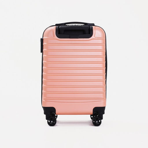 Чемодан малый 20, отдел на молнии, кодовый замок, цвет розовый - Simaland фото 5