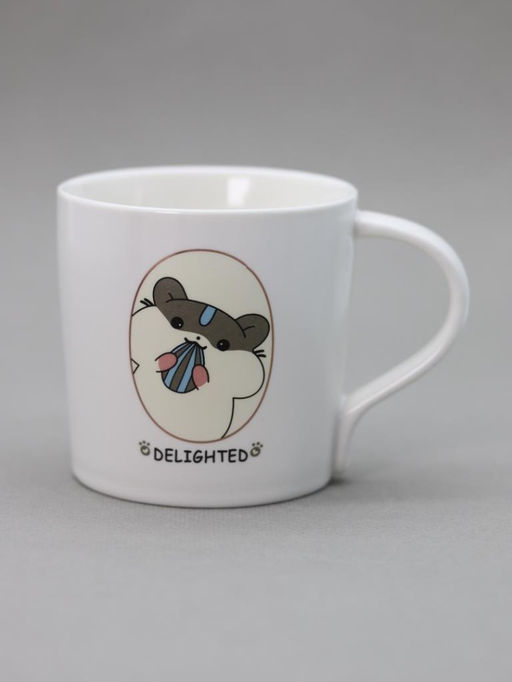 Кружка Delighted hamster, brown (360 ml)
