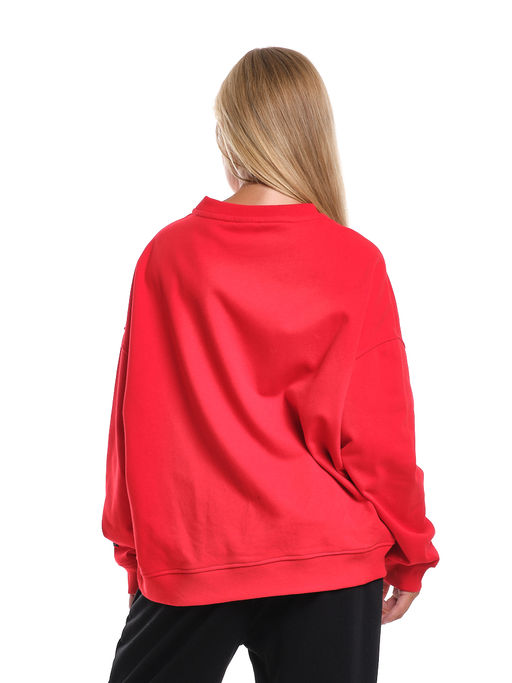 Толстовка для девочки 22-7632 красный - Mini maxi фото 2