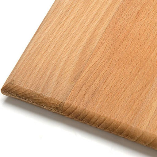 Доска разделочная 350х245х17 полубочка большая арт. 04-1