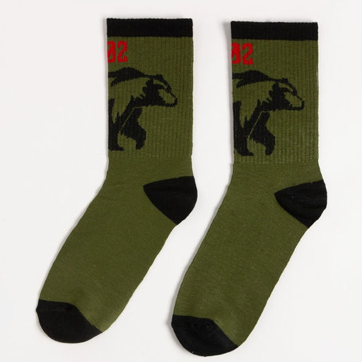 Набор подарочный 23 февраля KAFTAN «Честь и достоинство», носки 3 пары, размер 41-44 (27-29 см), термос