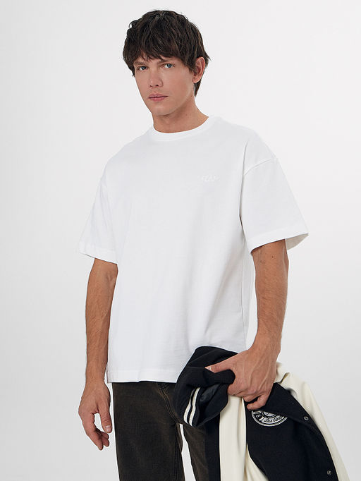 Футболка базовая мужская белая - Mark formelle фото 6