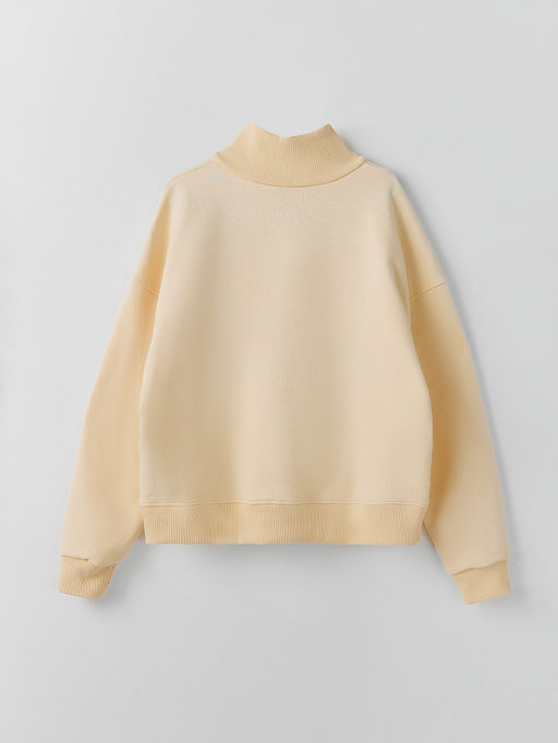 Толстовка женская желтая с полузамком - Mark formelle фото 6