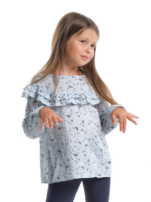 Блузка для девочки праздничное нарядная форма детская одежда UD 3860 розовый - Mini maxi фото 11