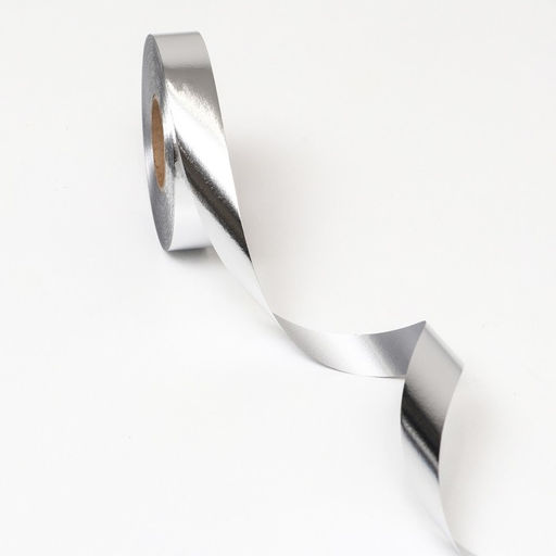 Цена за 4 шт. Лента металлизированная, серебряный, 2 х 45 м - Simaland фото 3