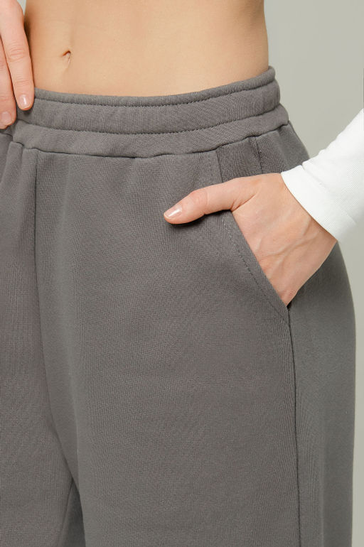 Арт. 7589 Брюки женские 42-50 (5шт) Цвет:темно-серый