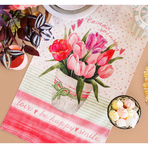 Полотенце Этель Самая Любимая 40х67 см, 100% хлопок, репс 190 гр/м2