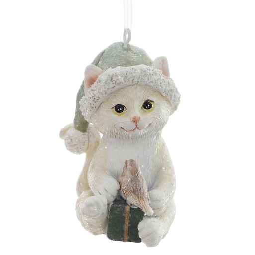 Фигурка декоративная подвесная "Котёнок", 2в., L4 W5 H7 см, 2в.