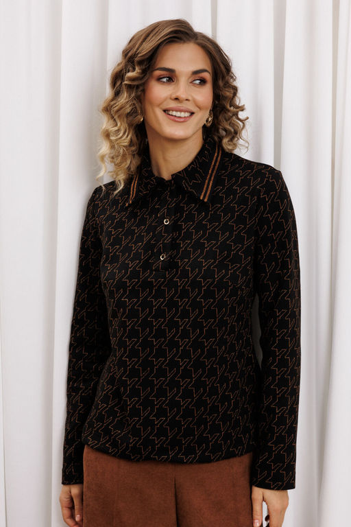 Джемпер Gizart 15422 черный-медь