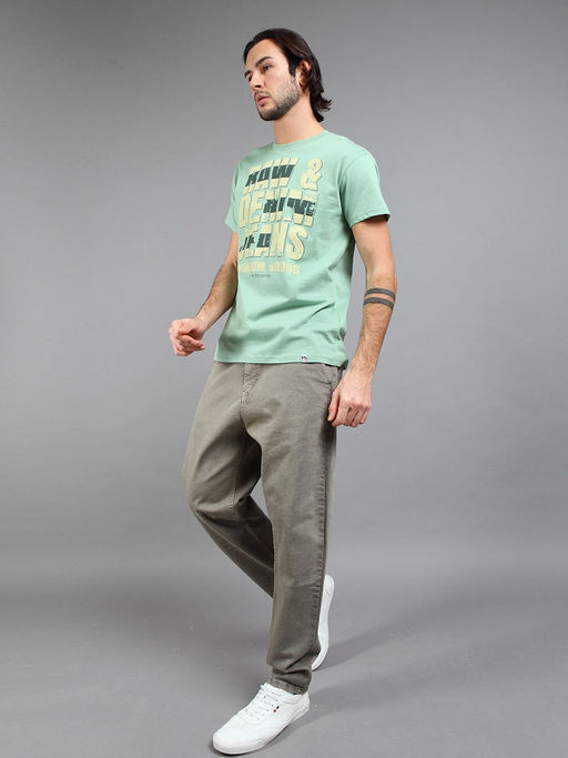 Футболка мужская _ 02285/Raw - F5 фото 4