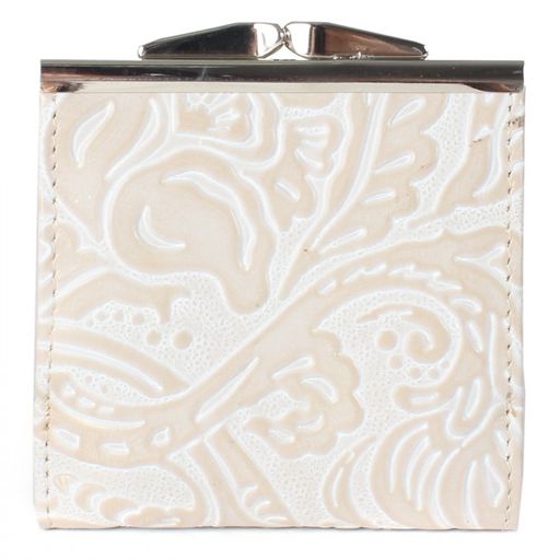 Портмоне женское Premier-R-2 н/к, 3 отд, 2 карм, бежевый пион (128) 111962  фото 2