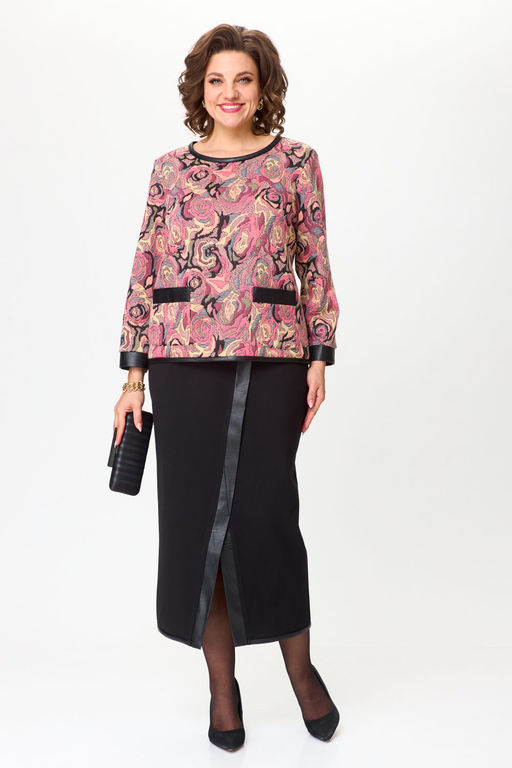 Костюм Michel Chic 1394 терракот, черный  фото 38