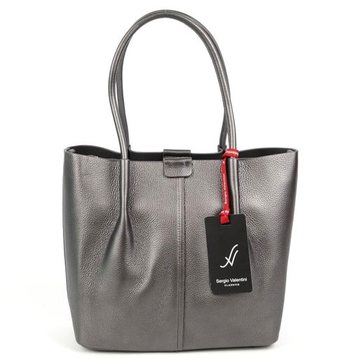 Женская кожаная сумка Sergio Valentini SV-12863 ГанКолор  фото 2