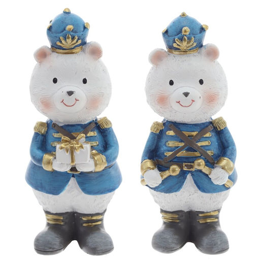 Фигурка декоративная "Медвежонок", L4 W4 H10 см, 2в.