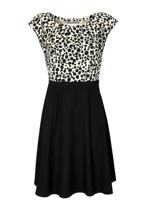 Платье, черно-кремовое - Ashley brooke фото 2