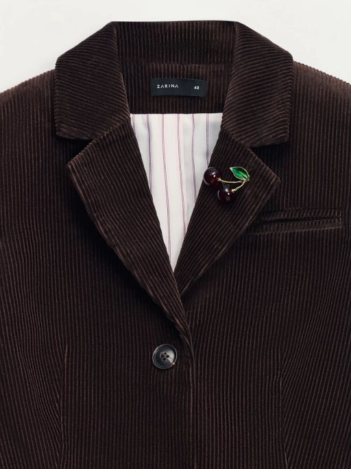 Жакет с контрастным подкладом / Zarina