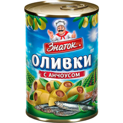 Оливки с Анчоусом 280гр