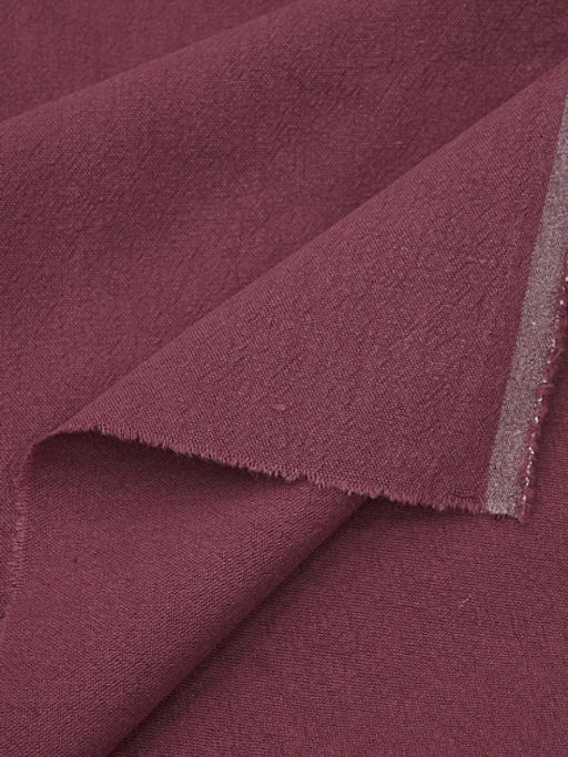 Крапива Рами (Ramie) с хлопком цв.Винтажный бордово-лиловый, ш.1.4м, крапива-50%, хлопок-50% - Купава фото 10